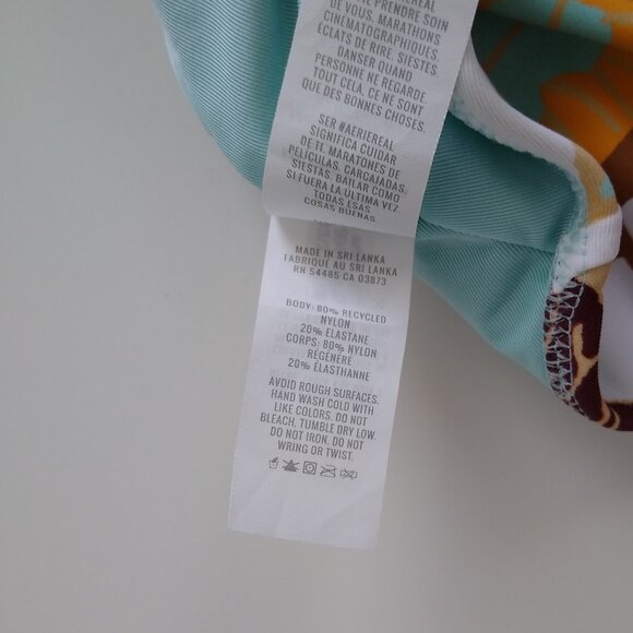 Aerie Real Good Twist Front Cutout One-Piece Swimsuit | L - Picture 5 of 8